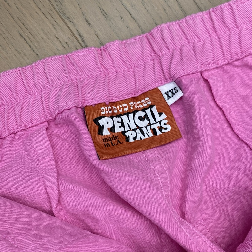 NWOT Bubblegum Pink Pencil Pants - Picture 3 of 5